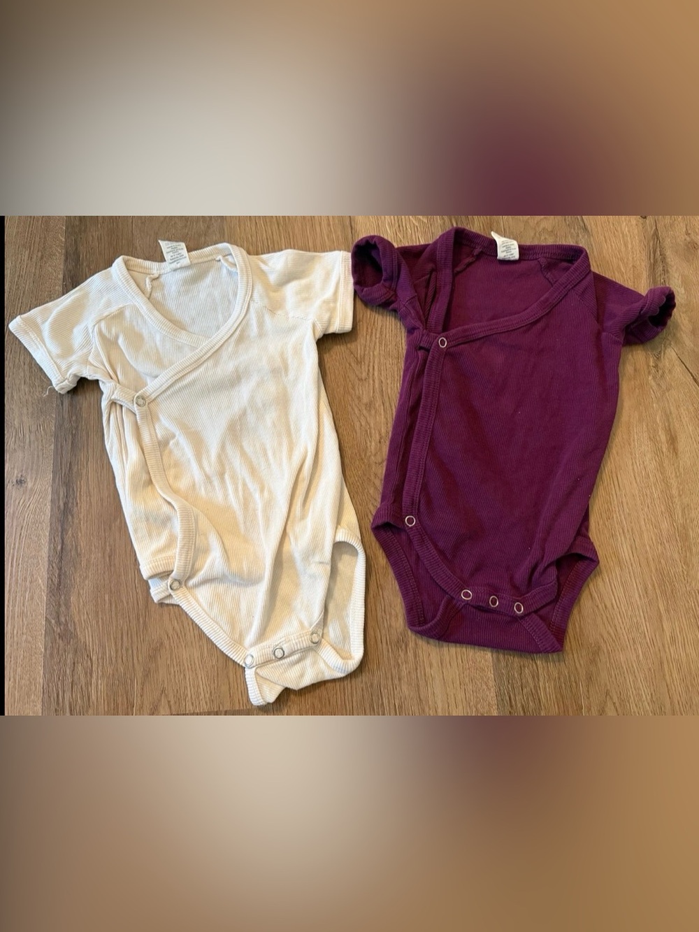 Kate Quinn kimono style onesies 6-12